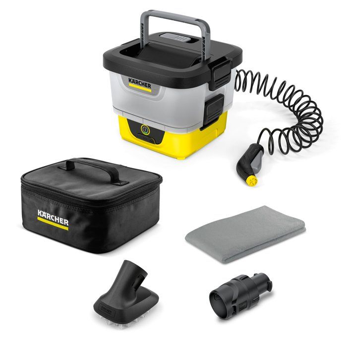 Nettoyeur Mobile Kärcher OC 4 + Kit Animaux – 7 Bar, 2 L/min, Réservoir 8 L