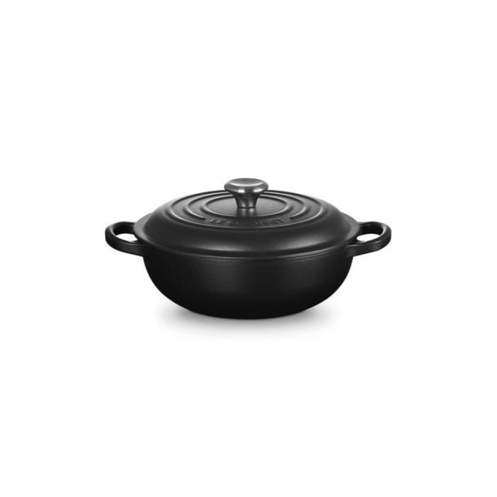 LE CREUSET Marmitte 22 cm Noir