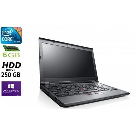 Top achat PC Portable Ordinateur portable Lenovo Thinkpad X230 Core I5 Disque 250GB 6GB RAM Win 10 pas cher
