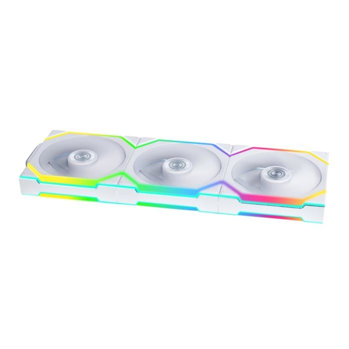 Ventilateur ARGB sans fil - LIANLI - Uni Fan SL 120 - 120 mm - Blanc - Pack de 3
