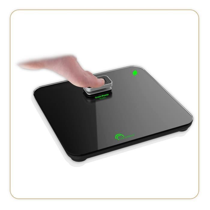 LITTLE BALANCE 8276 Kinetic Premium Pèse personne sans pile Rechargeable par son bouton Little Balance 180 kg / 100 g