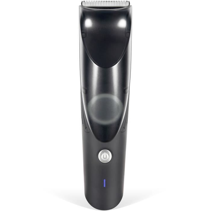 Tondeuse aspirante sans fil LIVOO Cheveux / barbe et corps 3 sabots 50 min d'autonomie