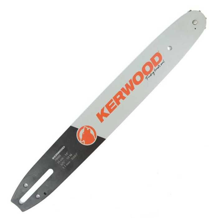 Guide De Tronçonneuse KERWOOD 35 Cm - Pas 3/8" LP, Jauge 1.3 Mm, 52 Maillons - Modèle 14B2KCWH Compatible Oregon