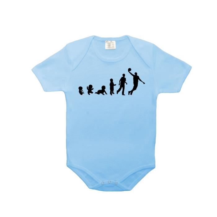 Body Bebe 100 Coton Evolution Bebe Basketball Bleu 6 12 Mois Bleu Achat Vente T Shirt Soldes Sur Cdiscount Des Le Janvier Cdiscount