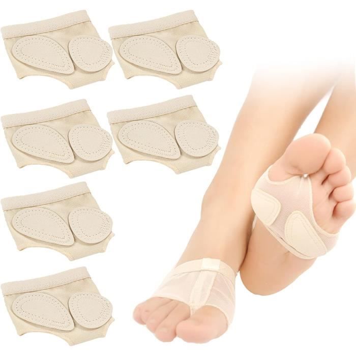 3 Paires Coussinets Pied Danse - Anti-dérapants Pour Ballet, Jazz, Yoga