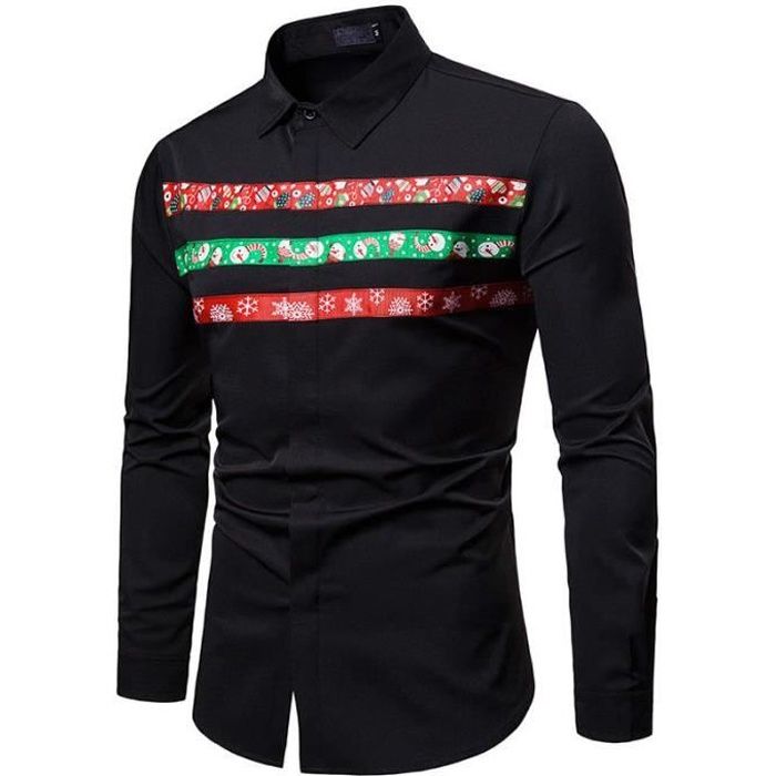 Chemise homme noel online