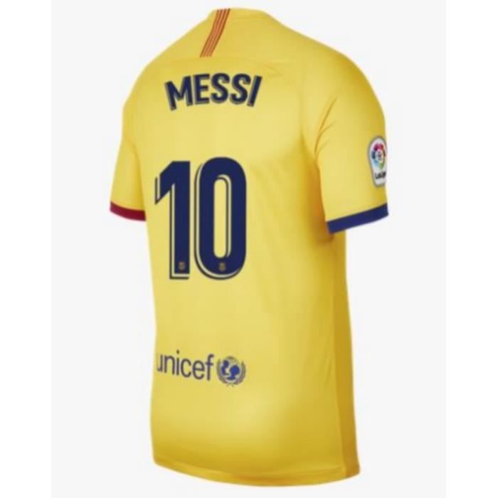 Nouveau Maillot Nike Homme Fc Barcelone Exterieur Flocage Officiel Messi Numero 10 Saison 2019 2020 Prix Pas Cher Cdiscount
