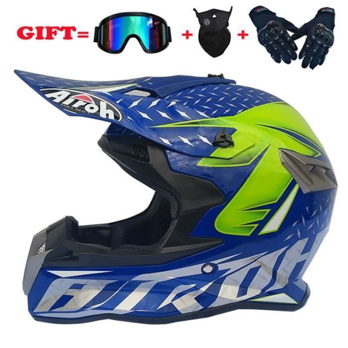 Casque semi cross clearance