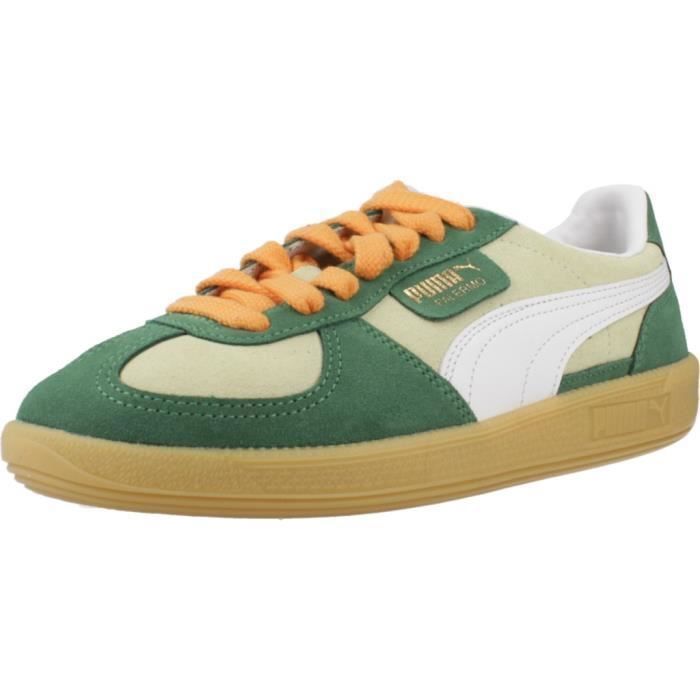 Puma Sport > Zapatillas Mujer Modèle Chaussure Puma Yellow Modèle Palermo - Coleur Vert