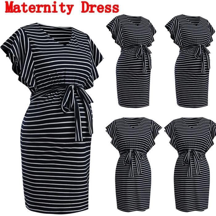 Robe De Maternité Sans Manches Rouge - Taille M - Marque Baby And Me - Occasion Comme Neuve !
