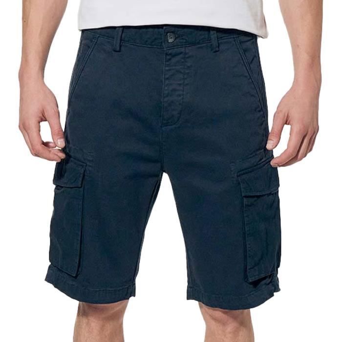 Short Cargo Marine Homme Kaporal Pekin Bleu Cdiscount Pr t Porter