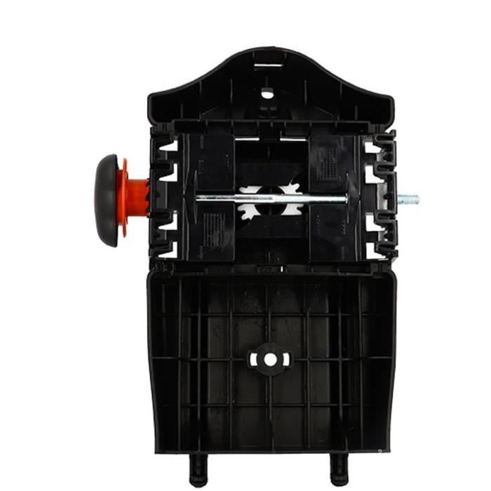 Support porte-bagages arrière pour porte-bébé Polisport CFS - Noir - Adulte - Montage par étau
