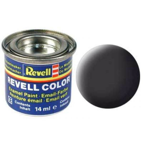 Peinture Aqua-color Revell - Noir Goudron Mat - Pour Enfant à partir de 8 ans