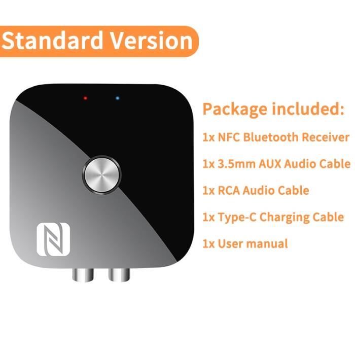 Récepteur Audio Bluetooth 5.0,musique Stéréo 3D,adaptateur Sans Fil - Foto 4