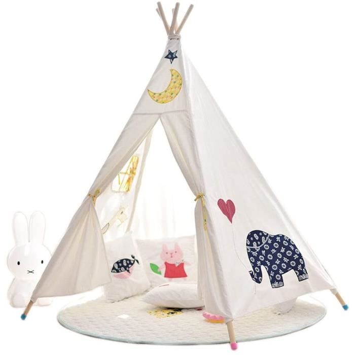 Tente De Jeu Licorne Pour Enfants – 100x100x135 Cm, Polyester Ignifuge, Pliable – Maison De Rêve Pour Filles Et Garçons – Intérieur/extérieur
