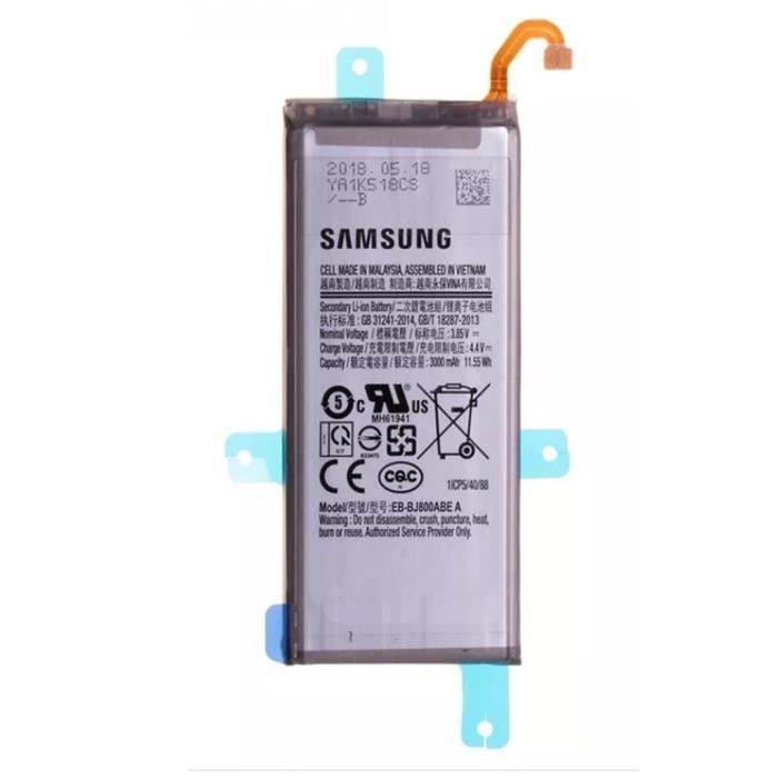 SAMSUNG Batterie EB BJ800ABE 3000mAh Galaxy A6 - vue 2