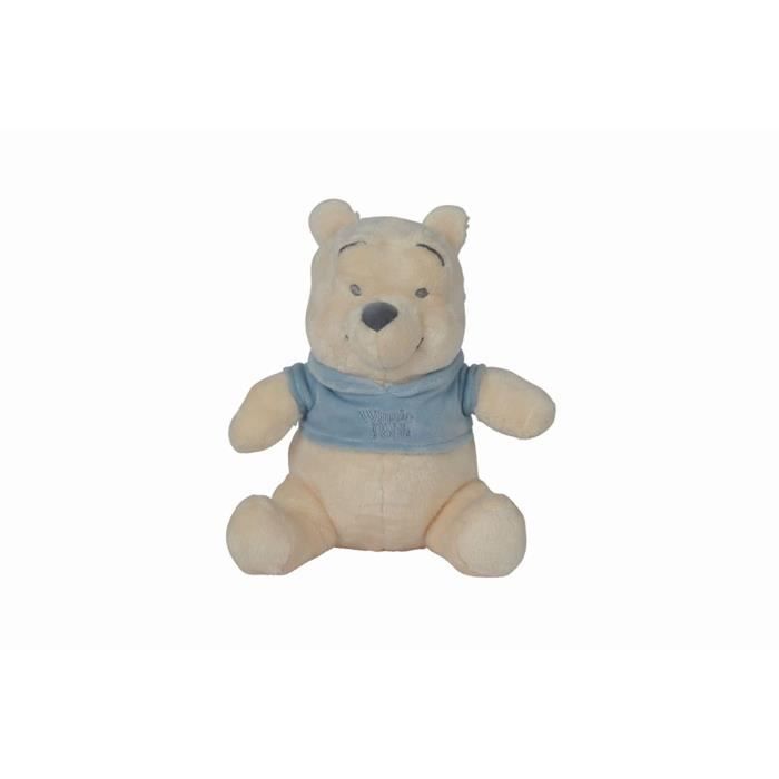 Winnie Peluche Bleu 25 Cm Disney Baby Tonal Cdiscount Puericulture Eveil Bebe