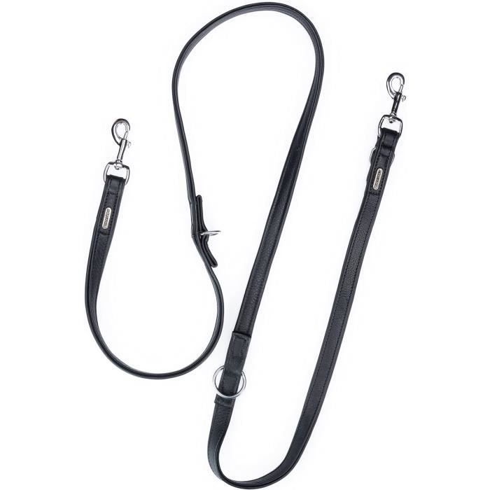 Laisse Noire Pour Chien - Black Bulles