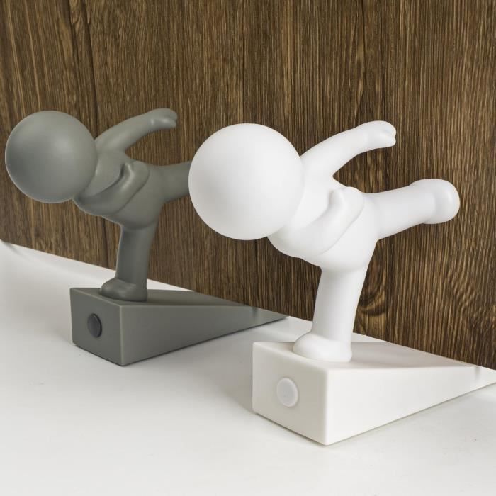 Dormercy Butoir De Porte Mignon, Butoir De Porte En Forme De Nuage De Chat, 1 Paquet