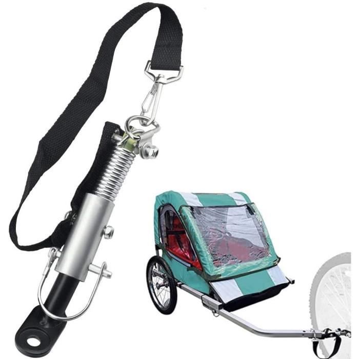 Attache Remorque Vélo Universelle - Crochet En Acier Avec Sangle Nylon - Compatible Vélos Classiques Et électriques
