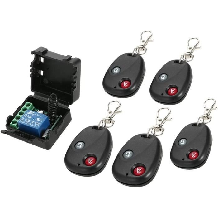 Kit Verrouillage Central Voiture 433MHz - 2 Télécommandes - Système Sans Clé Universel - Retoo