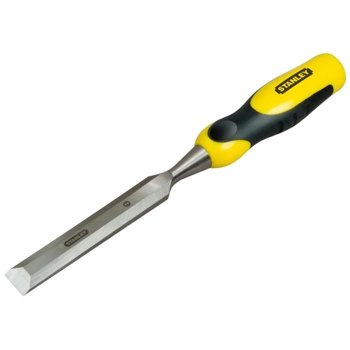 Ciseau à bois manche bi-matière 16x131mm longueur totale 320mm - STANLEY - 0-16-876