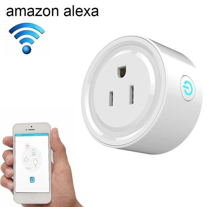 Prise Intelligente GE Cync - Wi-Fi 2.4GHz, Compatible Alexa/Google, Blanc (boîte Ouverte, Neuve)
