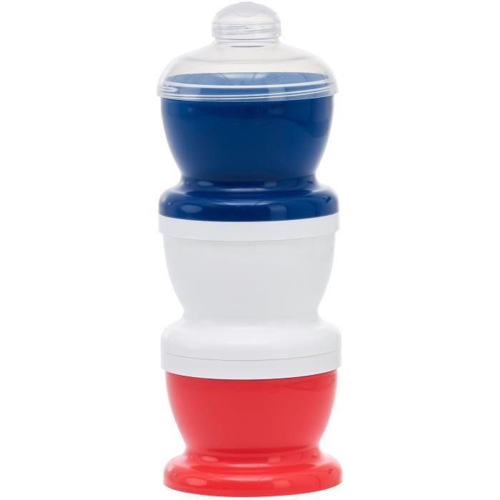 THERMOBABY boite transport de lait tricolore blanc