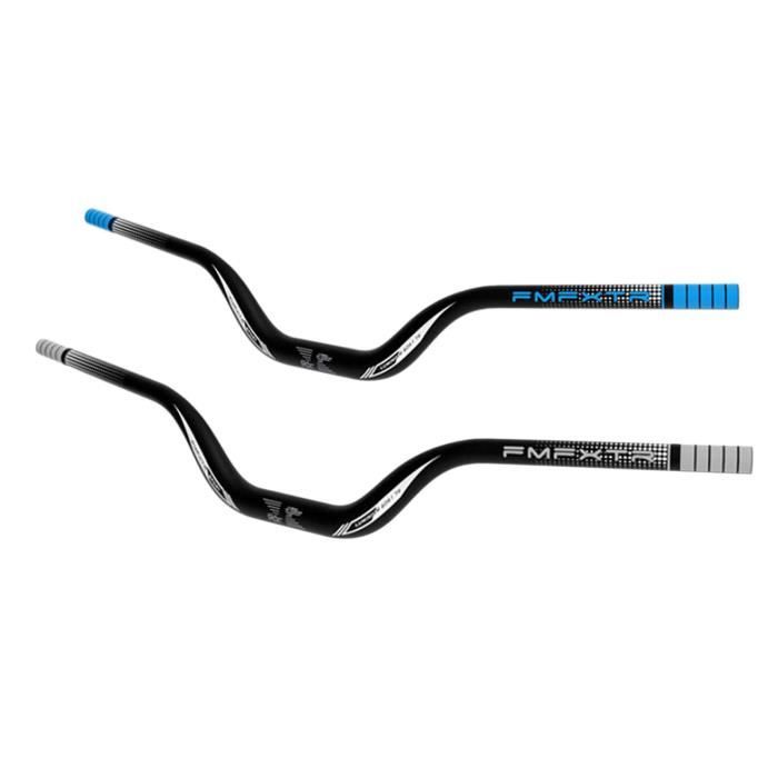 Kit Guidon VTT TRIFOX Alliage 760mm + Potence 50mm - Diamètre 31.8mm - Noir - Neuf