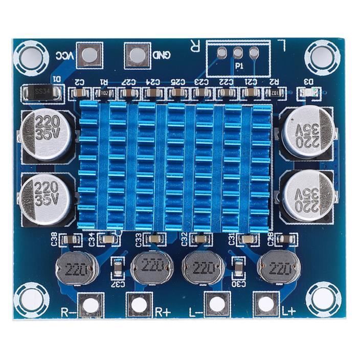 Amplificateur De Puissance Audio 4 Canaux 7900W - Module Stéréo 4 Voies Classe A/B 12V