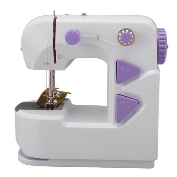 Machine à Coudre Portative Mini - Couture Rapide Pour Débutants Et Réparations D'Urgence (Rouge)