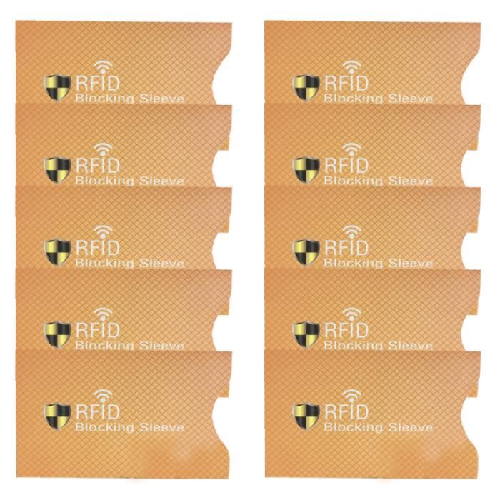 SaiTech IT Lot De 3 Cartes Protégées RFID, Une Carte