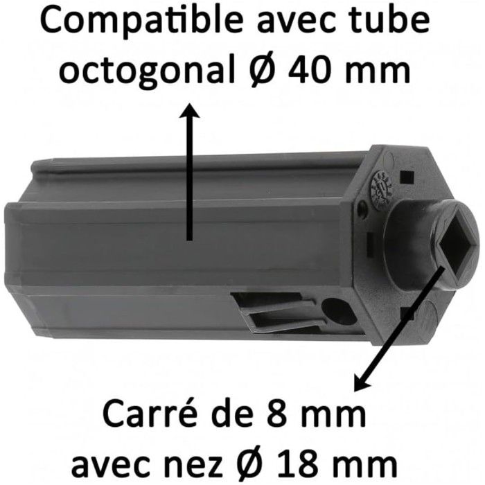 Embout Pour Tube De Volet Roulant Disponible | (2