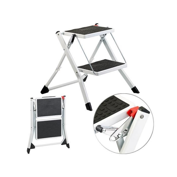 LILIIN Marchepied Enfant 2 Niveaux Rose, Confortable, Antidérapant