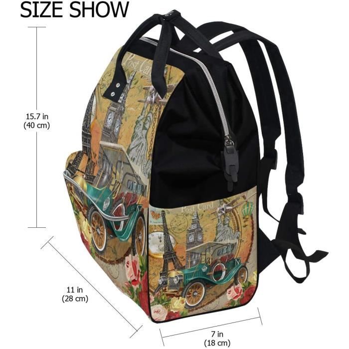 Sac à langer vintage store