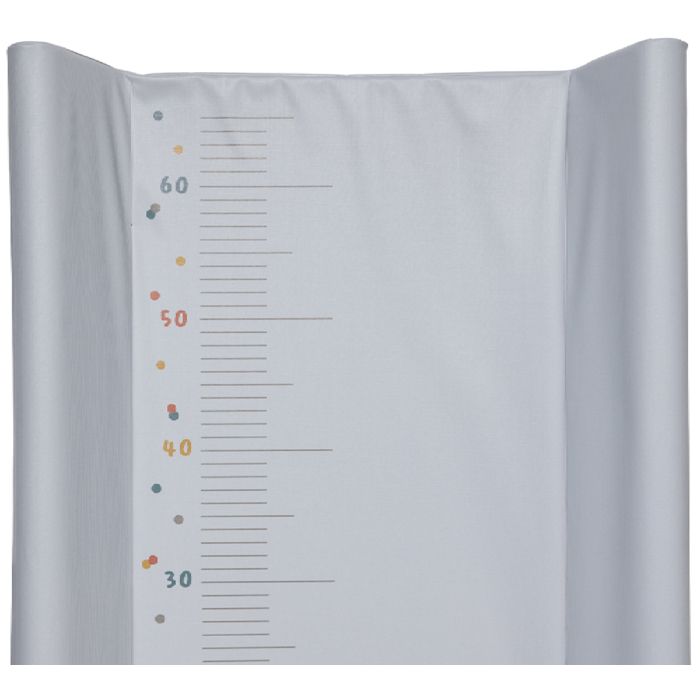 Babycalin Protection Matelas à Langer Gris 50x70 Cm – Housse Éponge Douce Et Absorbante Avec Élastiques