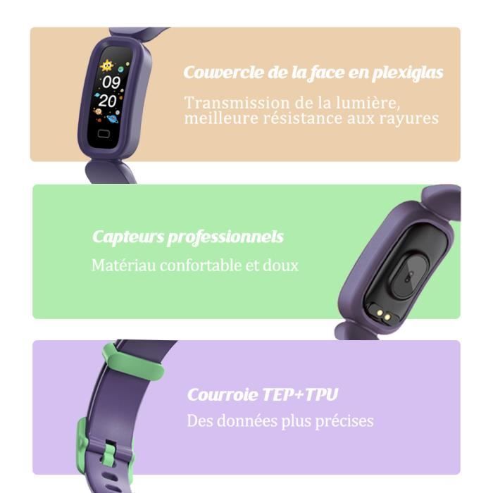 BIVGOCLS Montre Connect e Enfant Apprentissage De La Fr Quence