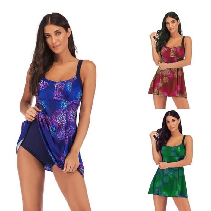 Maillot de bain hotsell une piece avec jupette
