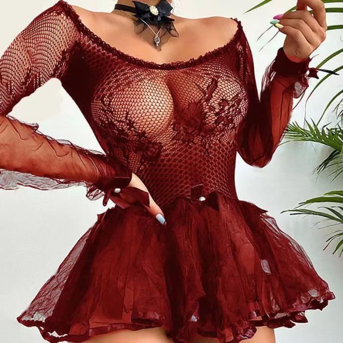 Sous robe pour robe transparente outlet