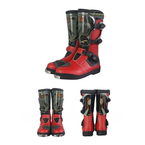 Bottes Motocross Enduro Quad Course Unisex Chaussures moto Homme