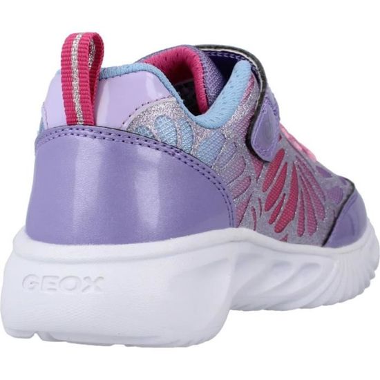 Basket Geox 134322 Violet 31 GEOX Fille Enfant Synthetique Lacets Plat Violet Cdiscount Chaussures