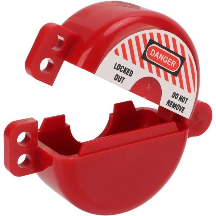 Lockout Tagout Valve Lock, Antiaging Pa Gate Valve Lockout Résistant À ...