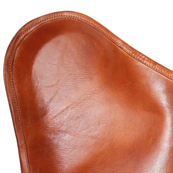 Siege Design Fauteuil chaise siège lounge design club sofa salon papillon cuir ...