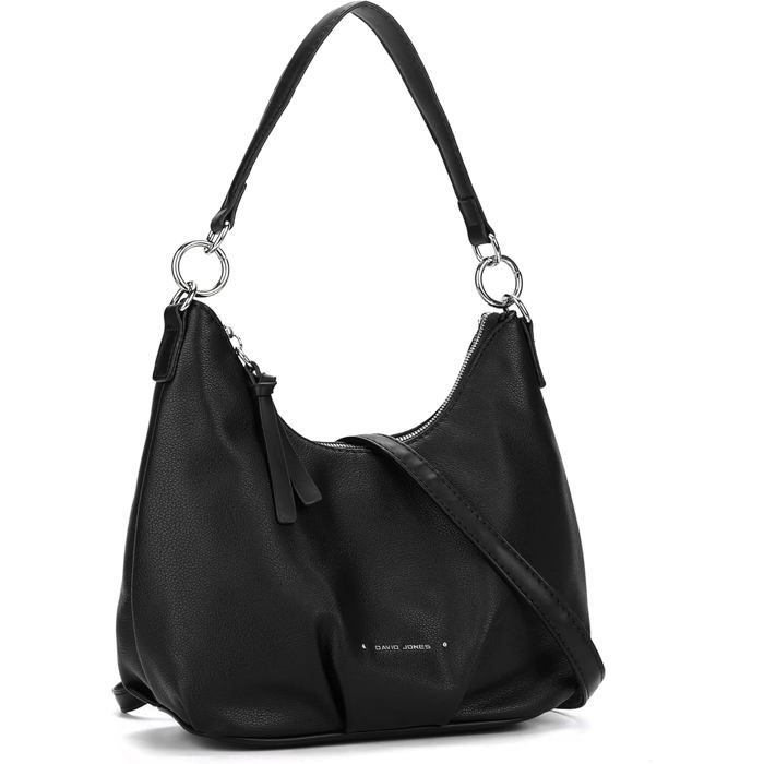 Petit Sac à Main Noir Femme – Soirée Et Quotidien – Tissu Fermoir