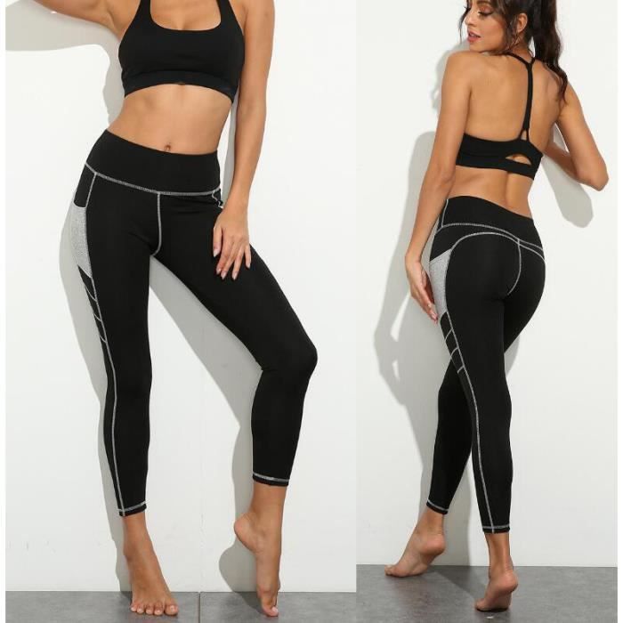 Pantalon gym deals femme