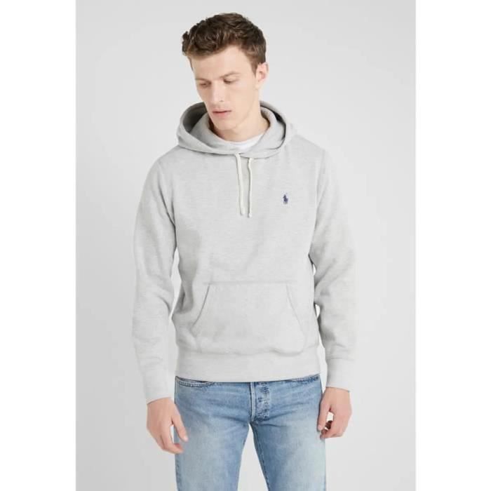 Sweat a capuche Ralph Lauren Homme Gris Cdiscount Pret a Porter