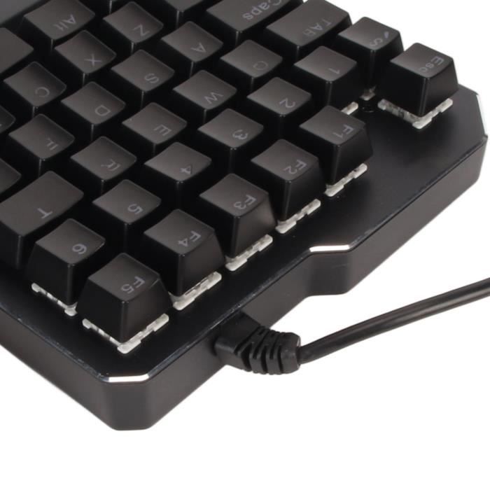 Qiilu Adaptateur Clavier et Souris pour Console Set Complet Jeux PS5 Switch Plug and Play