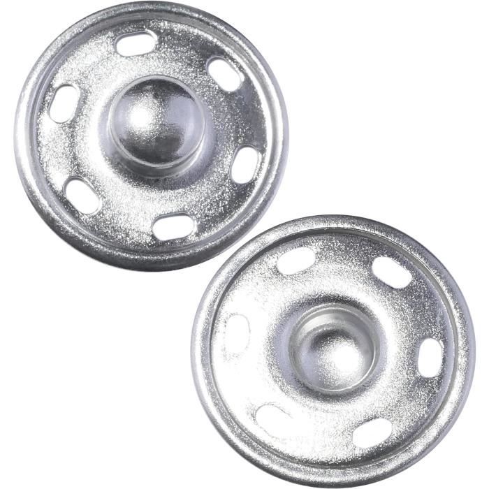 Lot De 6 Gros Boutons Beige Iridé Argenté Ajourés - Diamètre 2.7 Cm - Occasion - Origine France