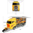 Camion de Transport Voiture Jouet Mini véhicules pour Enfants pour Cadeau Garçons-3