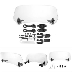 Pare-Brise Pour Moto, Pare-Brise Universel Pour Scooter, Pare- Brise De Moto Déflecteurs De Vent, Pour La Plupart Des Motos, Voitures Électriques Et Scooters